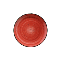 Aura Assiette plate 30cm - Rouge Passion Fs